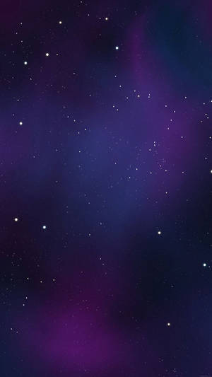 Simple Dark Purple Galaxy Wallpaper