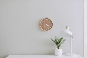 Simple Desk Arrangement Wallpaper
