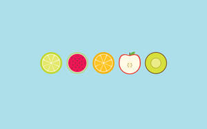 Simple Desktop Fruits Wallpaper