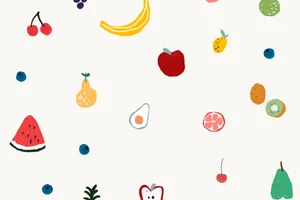 Simple Fruits Google Desktop Wallpaper