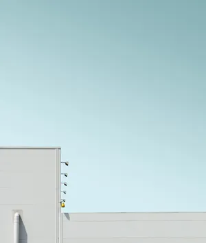 Simple Geometric Building Wallpaper