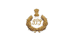Simple Gold Ips Logo Wallpaper