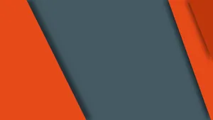 Simple Hd Orange And Gray Wallpaper