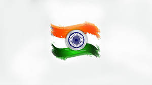 Simple Indian Flag Hd Wallpaper