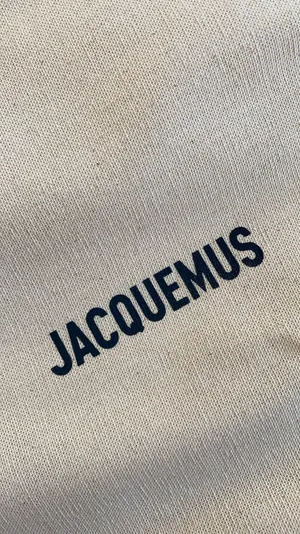 Simple Jacquemus Logo Wallpaper