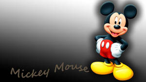 Simple Mickey Mouse Hd Wallpaper