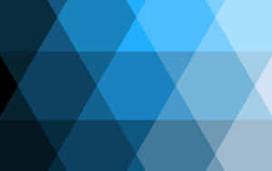 Simple Minimalist Blue Diamonds Triangles Wallpaper