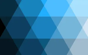 Simple Minimalist Blue Diamonds Triangles Wallpaper