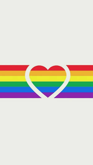 Simple Pride Heart Wallpaper