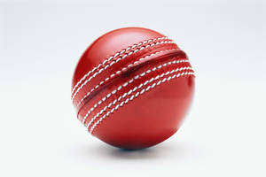 Simple Red Cricket Ball 4k Wallpaper