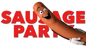 Simple Smiling Frank Sausage Party Wallpaper