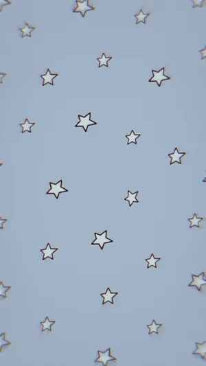Simple Star Pattern Iphone Wallpaper