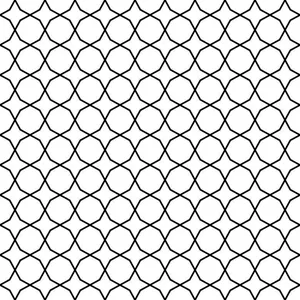 Simple White Aesthetic Geometric Pattern Wallpaper