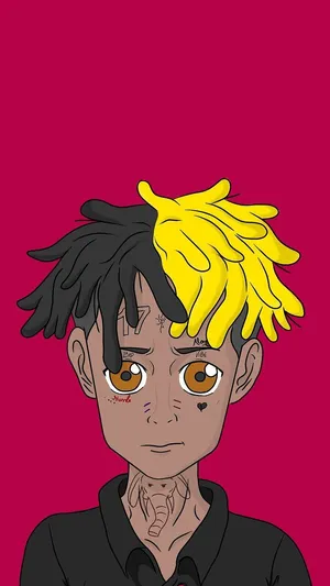 Download free Xxxtentacion Anime Cartoon Yellow Wallpaper MrWallpaper