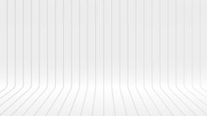 Simple Yet Stylish 3d White Stripes Wallpaper