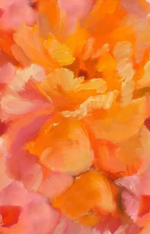 Simplistic Yet Stylish - Get The Snazzy Orange Iphone Today! Wallpaper