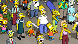Simpsons Characters Wallpaper