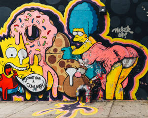 Simpsons Graffiti