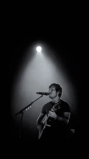 Singing Ed Sheeran Wallpaper