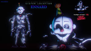 Sinister Ennard Robot Wallpaper