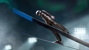 Ski Jumping Nintendo Winter Sports Wallpaper