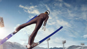 Ski Jumping Sports Game Wallpaper