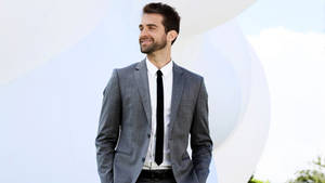 Skinny Suit Jacket Gray Wallpaper
