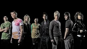 Skins Tv Show Characters Wallpaper