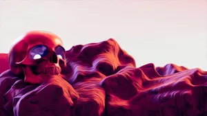 Skull Cg Artwork And Material Wallpaper