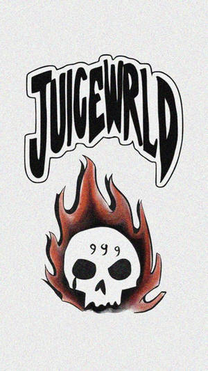 Skull Juice Wrld Logo Wallpaper