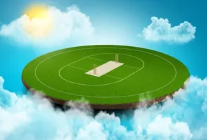 Sky Clouds Cricket Ground Wallpaper