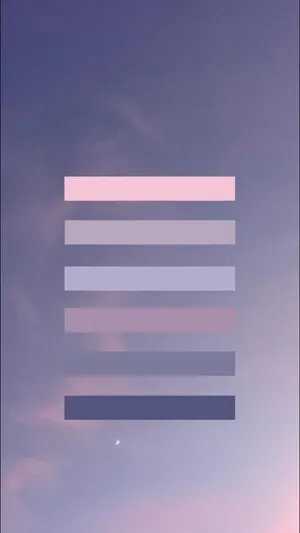 Sky Color Palette Aesthetic Lockscreen Wallpaper