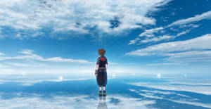 Sky Reflection Sora Kingdom Hearts 3 Wallpaper
