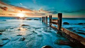 Sky View From Sea Wallpaper