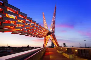 Skydance Bridge Scissortail Oklahoma Wallpaper