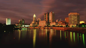 Skyline Of Columbus, Ohio Wallpaper