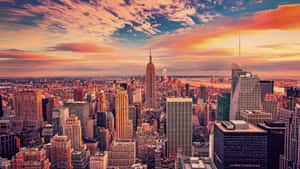 Skylines Of New York City Laptop Wallpaper