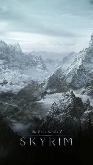 Skyrim 4k The Elder Scrolls V Mountains Wallpaper