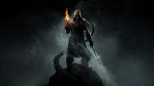 Skyrim Dragon Guard Desktop Wallpaper