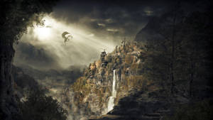 Skyrim Fantasy Hd Scenery Wallpaper