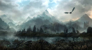 Skyrim Forest The Elder Scrolls Wallpaper