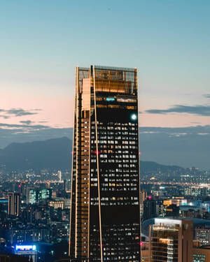 Skyscraper Morning City Wallpaper