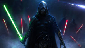Skywalker Against Sith Lords Wallpaper