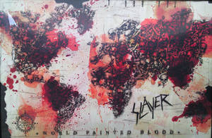 Slayer Bloody Map Wallpaper