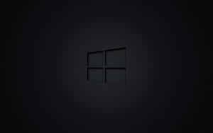Sleek And Minimalist Black Windows 1 Wallpaper