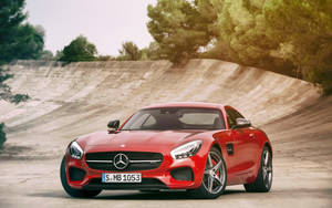 Sleek And Stylish Mercedes-benz Amg Wallpaper