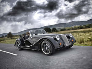 Sleek Morgan Sports Car Wallpaper