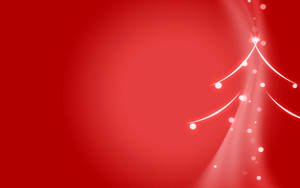 Sleek Red Christmas Background Wallpaper