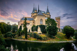 Slovakia Castle Of Spirits Wallpaper