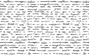 Small Cute Writing In White Paper Wallpaper